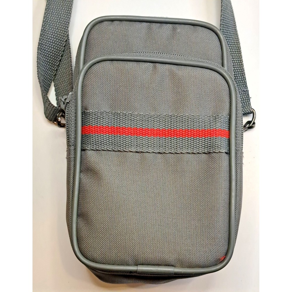 Vintage Coastar Camera Bag Gray Pouch Zip Pockets Retro 7x4x3 in Photography